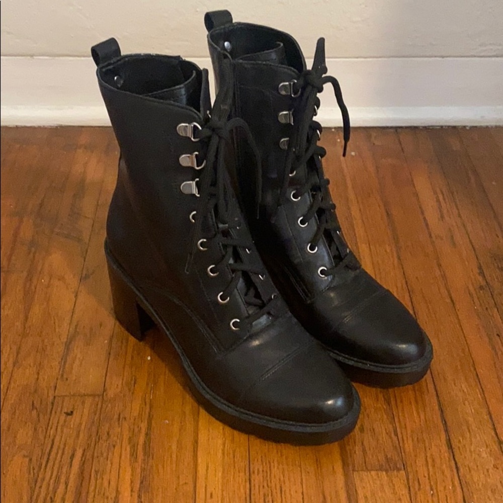 Marc Fisher Lanie Combat Boot